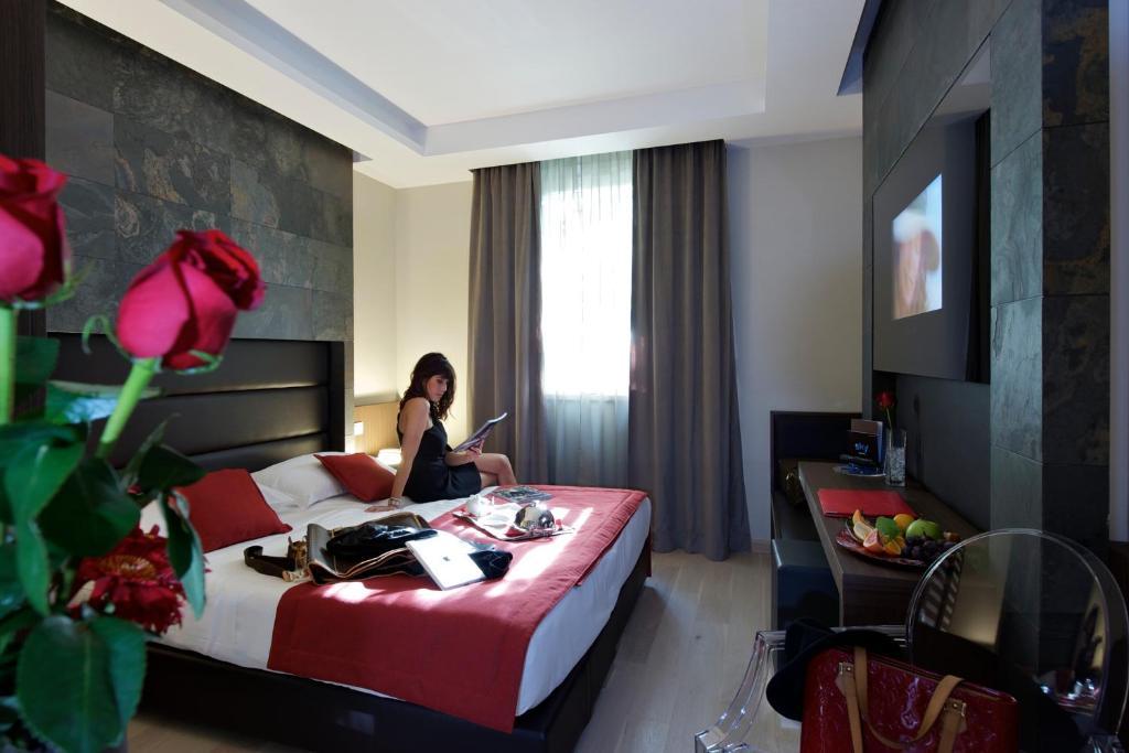 Unahotels Villa Dei Platani Foligno Kamer foto